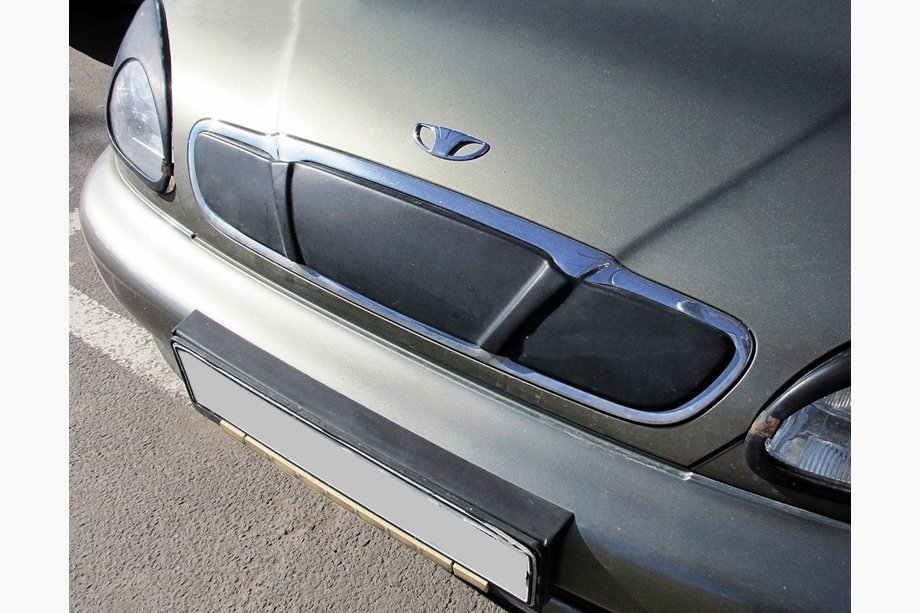 Chevrolet Lanos 1998–2017 SALE !!! Winter grille cover (upper) Image