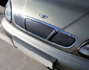 Daewoo Lanos 1998-2017 Winter grille cover (upper) photo 2