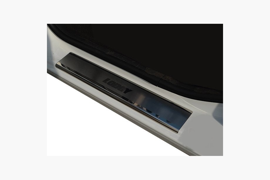 Renault Lodgy 2013-2022 Door Sill Covers Nataniko (4 pcs, Stainless Steel) Image