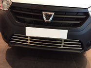 Renault Dokker 2013-2022 Front Bumper Grille Stainless Steel photo 1
