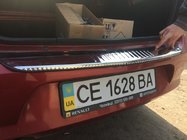 Renault Logan I 2008-2013 Rear Bumper Protector Carmos Stainless Steel photo 2