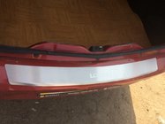 Dacia Logan II 2013-2022 Rear Bumper Protector Nataniko (Stainless Steel) photo 1