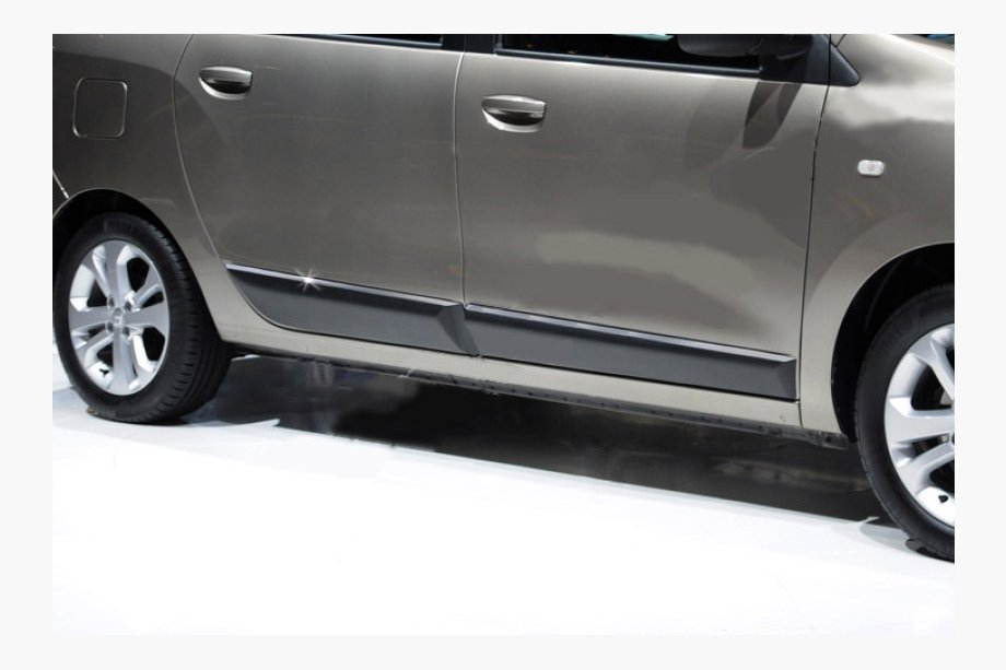 Dacia Lodgy 2012-2022 Door Mouldings Stainless Steel (4 pcs) Image