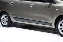Dacia Lodgy 2012-2022 Door Mouldings Stainless Steel (4 pcs) photo 1