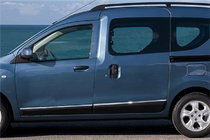 Dacia Dokker 2013-2022 Door Mouldings Stainless Steel (4 pcs) photo 1