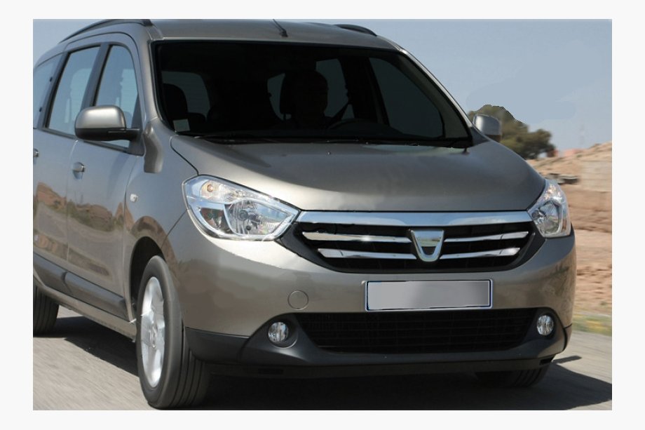 Renault Lodgy 2013-2022 Grille Covers (4 pcs, Stainless Steel) Image