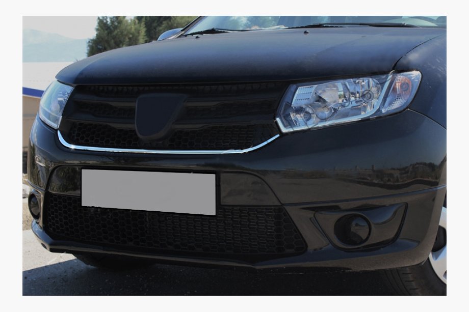 Renault Sandero 2013-2022 Stainless Steel Grille Covers Photo 1