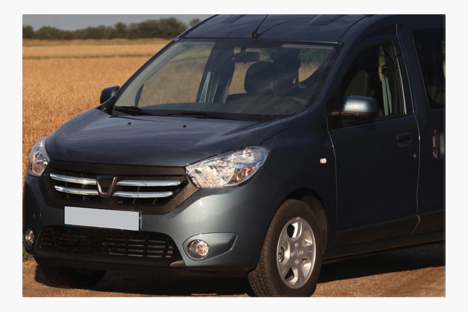 Renault Dokker 2013-2022 Chrome Grille Trim (4 Strips, Stainless Steel) Image