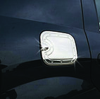 Renault Logan I 2005-2008 Chrome Fuel Tank Cap Cover (Stainless Steel) photo 1