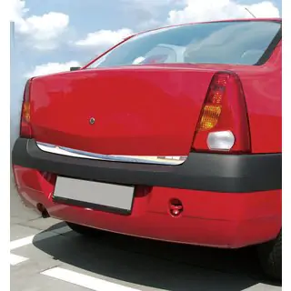 Trunk lid lower edge trim (stainless steel)