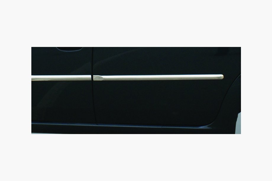 Renault Logan I 2008-2013 Clearance !!! Door moldings (4 pcs, stainless steel) Image