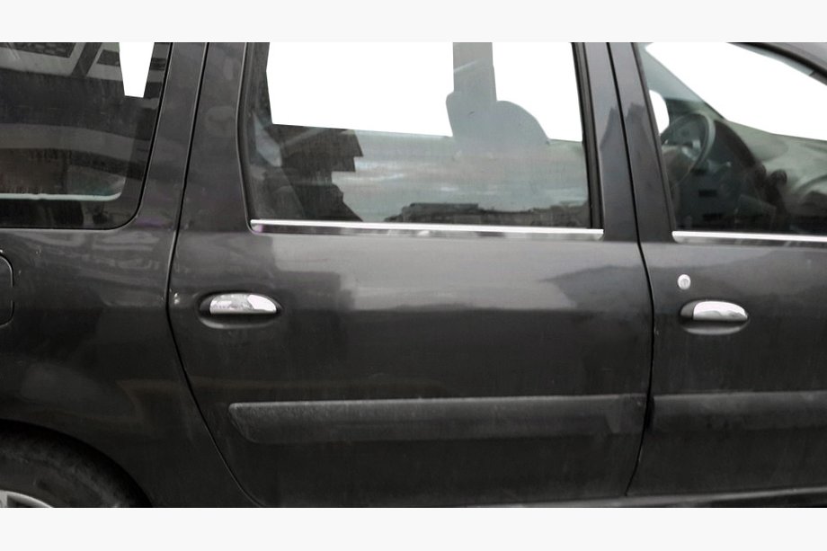 Lada Largus 2012- Chrome Door Handle Covers (4 pcs, Stainless Steel) Carmos - Turkish Stainless Steel Image