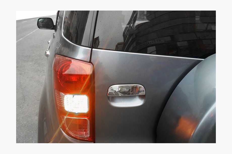 Daihatsu Terios 2006-2017 Chrome Trunk Handle Cover (Stainless Steel) Image