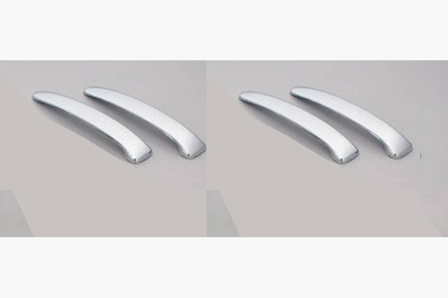 Toyota Land Cruiser 100 1998-2007 Chrome Door Handle Covers (4 pcs, Plastic) Image