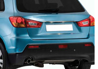 Mitsubishi ASX 2010-2023 Chrome trim above license plate (stainless steel) photo 1
