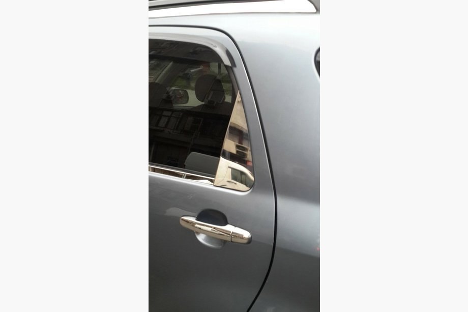 Daihatsu Terios 2006-2017 Chrome Door Handle Covers (4 pcs, Stainless Steel) OmsaLine - Italian Stainless Steel Photo 3