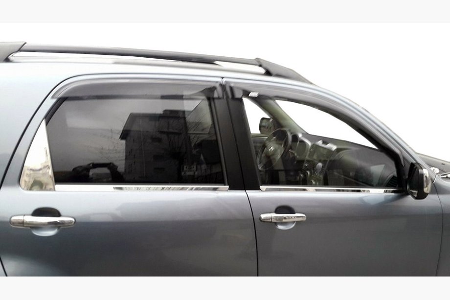 Daihatsu Terios 2006-2017 Exterior Window Trim Stainless Steel (4 pcs) Photo 1