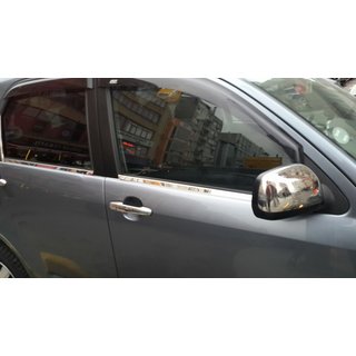 Mirror Covers (2 pcs, Stainless Steel) Daihatsu Terios 2006-2017 photo 4
