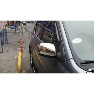 Mirror Covers (2 pcs, Stainless Steel) Daihatsu Terios 2006-2017 photo 3