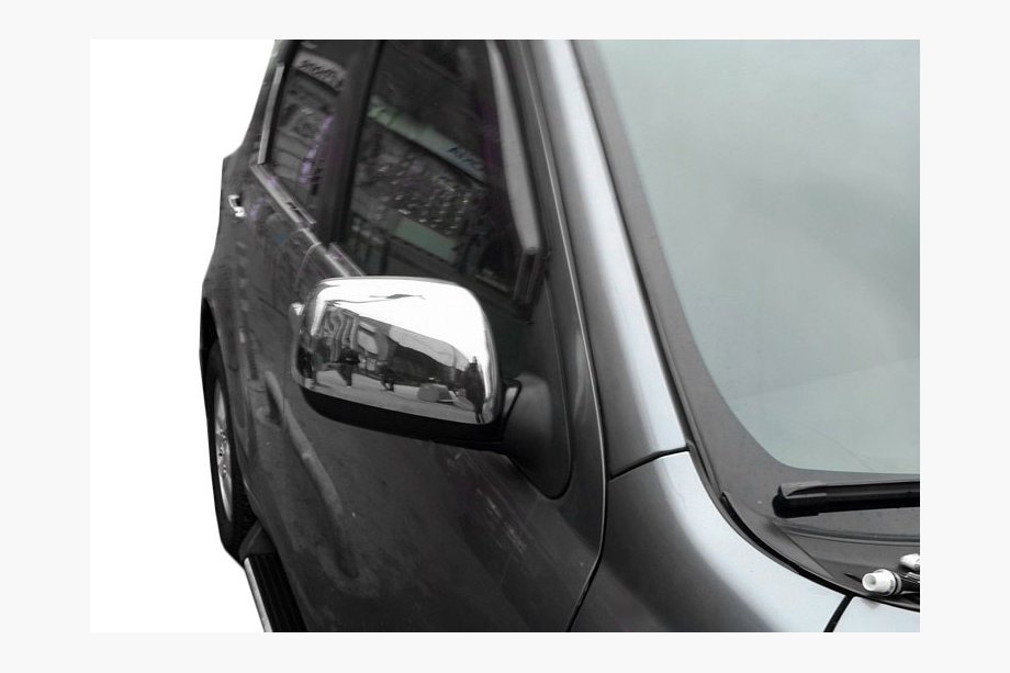 Daihatsu Terios 2006-2017 Mirror Covers (2 pcs, Stainless Steel) Image