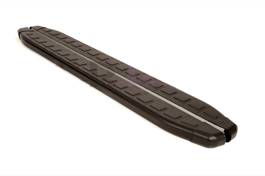 Volkswagen Amarok 2010-2022 Side Steps Fullmond Black (2 pcs, aluminum) Image