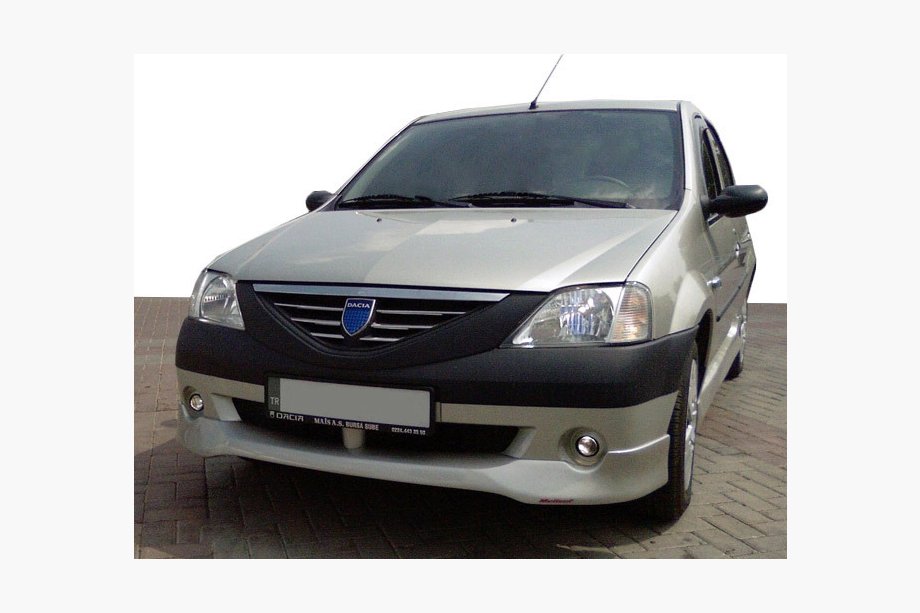 Renault Logan I 2005-2008 Front bumper (cover, primed for painting) Image