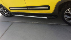 Fiat 500X 2014-2024 Side Steps Duru (2 pcs, Aluminum) photo 3