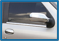 Fiat Albea 2002-2012 Exterior window trim stainless steel (4 pcs) photo 1