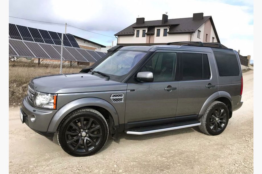 Land Rover Discovery IV 2009-2017 Side Steps Original (2 pcs, Aluminum) Image