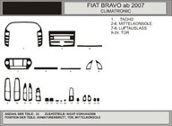 Fiat Bravo 2008-2016 Dashboard Trim Covers (Hartman) photo 1