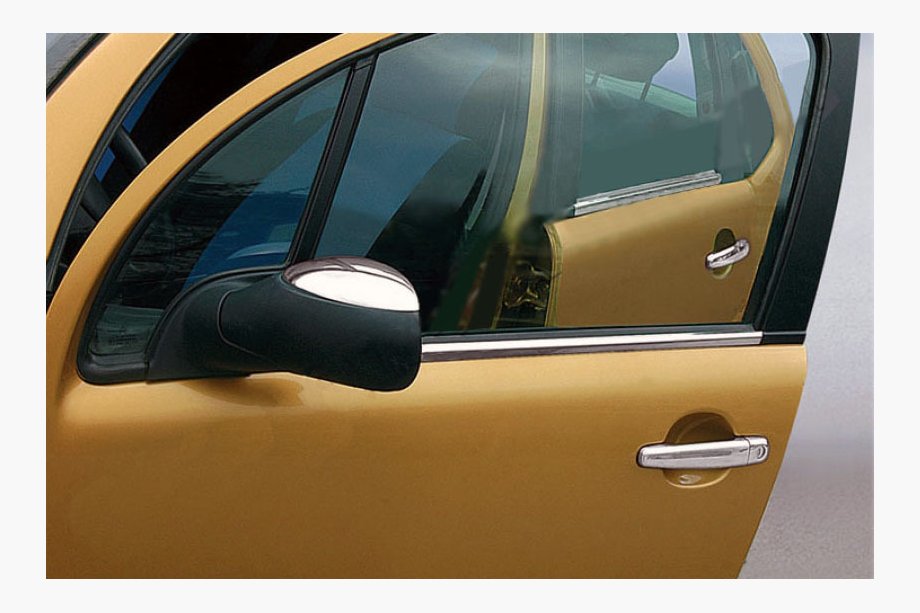 Fiat Stilo 2001-2007 Exterior Window Trim (6 pcs, Stainless Steel) Image