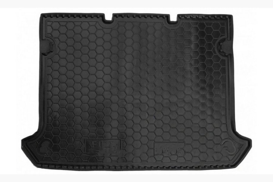 Fiat Doblo I 2001-2005 Trunk mat without net short base 5 seats (Autogumm, plastic) Image