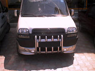 Fiat Doblo I 2001-2005 Front bumper fangs lip (primed for painting) photo 3