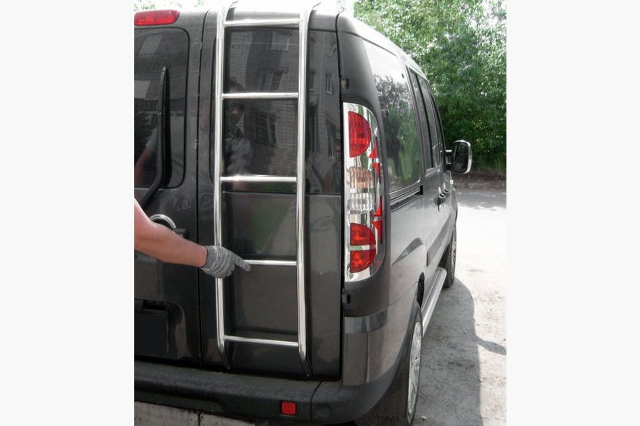Fiat Doblo I 2001-2005 Ladder (Stainless Steel) Image