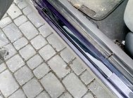 Renault Laguna 1994-2001 Door Sill Covers (2 pcs, ABS) photo 2