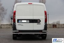 Opel Combo 2012-2018 Rear Bar AK005/2-Double (Stainless Steel) photo 6