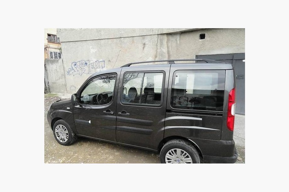Fiat Doblo I 2001-2005 Black Roof Rails Photo 2