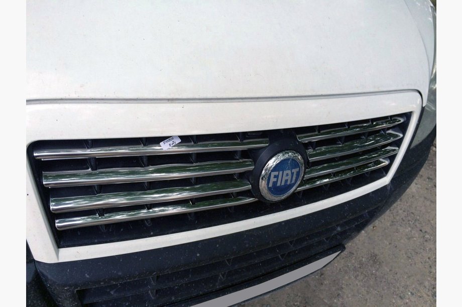 Fiat Doblo I 2005-2010 Chrome Grille Covers (8 pcs, Stainless Steel) Image