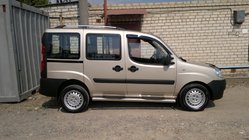 Fiat Doblo I 2001-2005 Chrome Roof Rails Plastic Feet photo 8