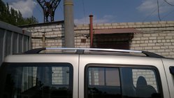 Fiat Doblo I 2001-2005 Chrome Roof Rails Plastic Feet photo 9