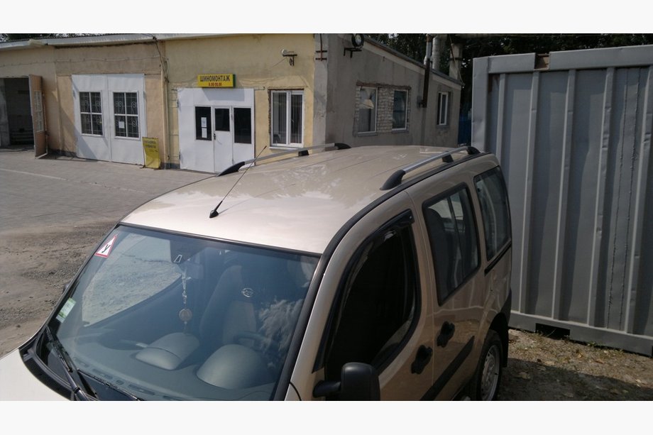 Fiat Doblo I 2005-2010 Chrome Roof Rails Photo 13