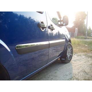 Door Moulding Narrow Model (4 pcs, Stainless Steel) Fiat Doblo I 2005-2010 photo 2