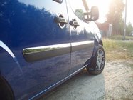 Fiat Doblo I 2005-2010 Door Moulding Narrow Model (4 pcs, Stainless Steel) OmsaLine - Italian Stainless Steel photo 2