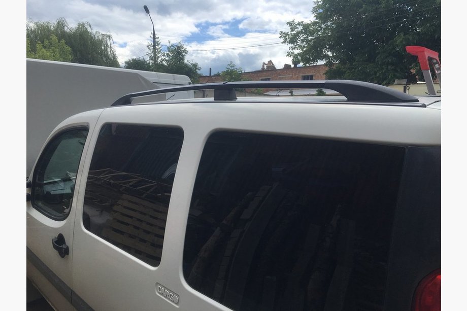 Fiat Doblo I 2001-2005 Black Roof Rails Photo 7