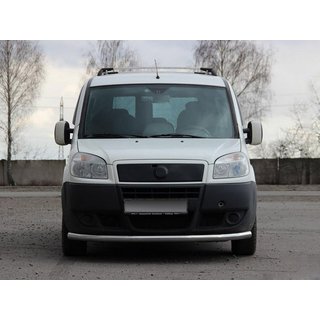Front bumper guard ST008 (2 pcs, stainless steel) photo 1