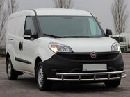 Fiat Doblo II 2010-2022 Front Bar ST016-3 (Stainless Steel) 51/51 mm photo 1