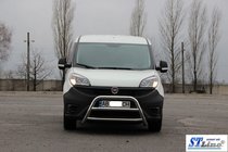 Fiat Doblo II 2010-2022 Bull Bar WT022 (Stainless Steel) 51 mm photo 2