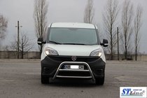 Fiat Doblo II 2010-2022 Bull Bar WT022 (Stainless Steel) 51 mm photo 4