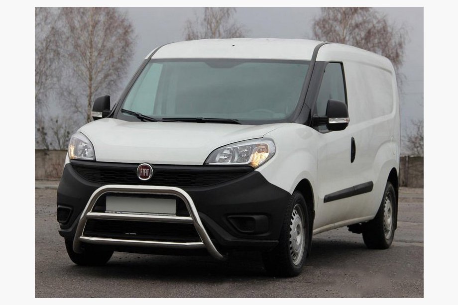 Fiat Doblo II 2010-2022 Bull Bar WT022 (Stainless Steel) 51 mm Image