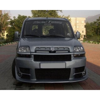 Sorento-style bumper extensions (primed for painting) Fiat Doblo I 2001-2005